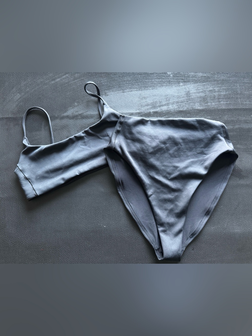 Left on Friday Black Bikini Small Top Medium Bottom